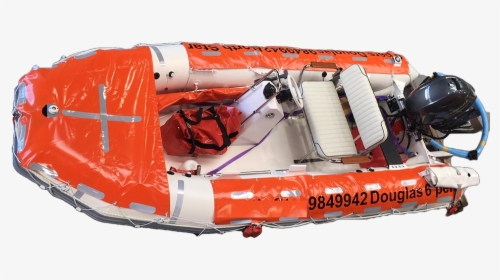 Transparent Lifeboat Png - Rigid-hulled Inflatable Boat, Png Download, Free Download