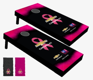 Breast Cancer Cornhole Board, HD Png Download, Free Download