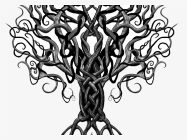 Celtic Knot Tattoos Png Transparent Images - Yggdrasil Tattoo, Png Download, Free Download