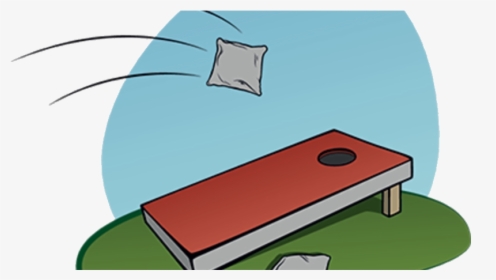 Cornhole Cartoon Clipart Transparent Png - Corn Hole Game Clip Art, Png Download, Free Download