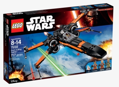 Poe"s X-wing Fighter - Lego Star Wars Poe's X Wing Fighter, HD Png Download, Free Download