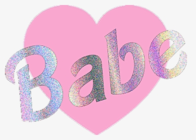Holographic Babe Barbie Heart - Barbie Heart Png, Transparent Png, Free Download