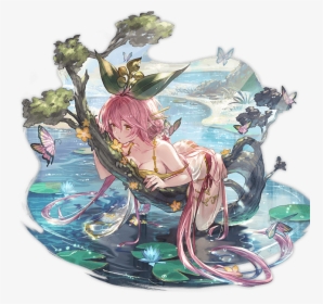 Yggdrasil Drawn By Minaba Hideo - Granblue Fantasy Summer Yggdrasil, HD Png Download, Free Download