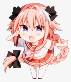 #astolfo #fate #trap #anime #femboy #chibi - Astolfo Png, Transparent Png, Free Download