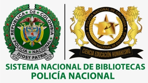 Sistema Nacional De Bibliotecas Policía Nacional - National Police Of Colombia, HD Png Download, Free Download