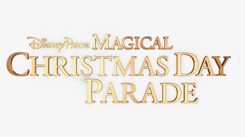 Disney Christmas Parade Logo Png, Transparent Png, Free Download