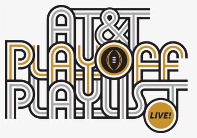 At&t Playoff Playlist Live - Att And College Football, HD Png Download, Free Download