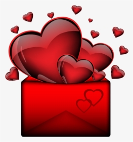 I Love Getting Mail Love Clip Art, Cards - Hearts In Purple Color, HD Png Download, Free Download