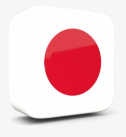 Glossy Square Icon 3d - Japan Flag 3d Png, Transparent Png, Free Download