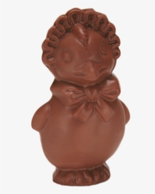 Chocolate Chickadee With Bonnet In Milk Chocolate Or - Bust, HD Png Download, Free Download