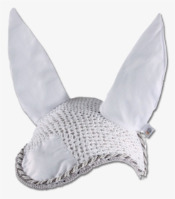 Earwh Ears White Grey - White Ear Bonnet Transparent, HD Png Download, Free Download