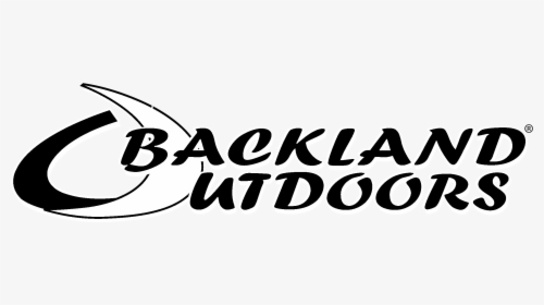 Backland Outdoors Logo Black And White - Calligraphy, HD Png Download, Free Download