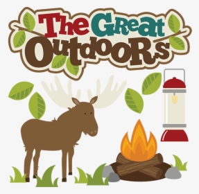 Landscape Clipart Outdoors - Great Outdoors Clipart, HD Png Download, Free Download