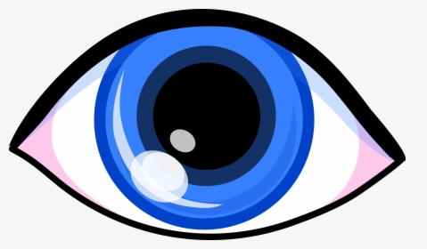 Monster Eyeball Clipart - Blue Eye Clipart, HD Png Download, Free Download
