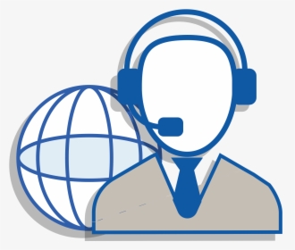 Call Centre Computer Icons Disco Ball Customer Service - Customer Service Clip Art Icon, HD Png Download, Free Download