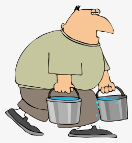 Transparent To Carry Clipart - Buckets Of Water, HD Png Download, Free Download