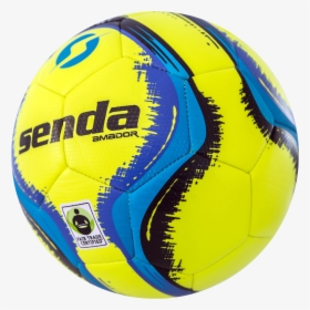 Right Side Of A Yellow And Blue Amador Training Soccer - Ball, HD Png Download, Free Download