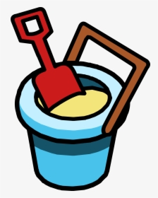 Sand Bucket Png Picture Royalty Free Download - Club Penguin Sand Bucket, Transparent Png, Free Download