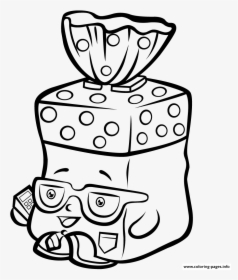 Transparent Bread Clipart Black And White - Shopkins Season 1 Colouring, HD Png Download, Free Download