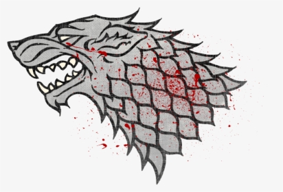 Transparent Wolf Symbol Png - Stark Game Of Thrones Symbols, Png Download, Free Download