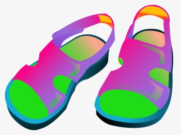 Flip Flop Clipart Chancla - Flip Flops Sandals Clipart, HD Png Download, Free Download