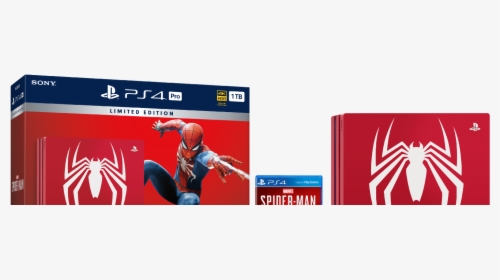 Spider Man Ps4 Pro Box, HD Png Download, Free Download
