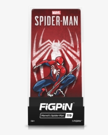 Spider Man Ps4 Figpin , Png Download - Spider Man Ps4 Figpin, Transparent Png, Free Download