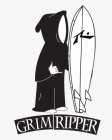 Grim Ripper Rusty Surfboards Logo - Rusty Logo, HD Png Download, Free Download