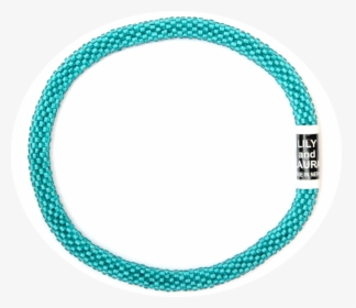 Clear Blue Teal Anklet - Bracelet, HD Png Download, Free Download
