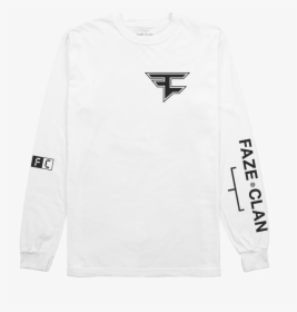 Faze Logo Black And White - Faze Clan White Shirt, HD Png Download, Free Download