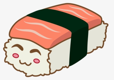 Transparent Sushi Clipart - Cartoon Cute Food Png, Png Download - kindpng