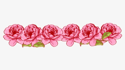 Thumb Image - Png Border Flower Blue And Pink, Transparent Png, Free Download