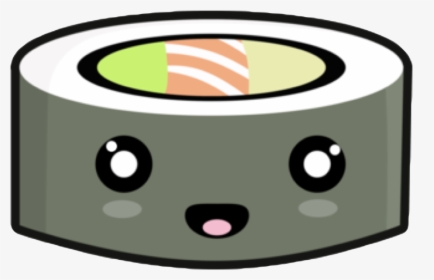Clip Art Fish And Rice Svg - Cute Sushi With Face, HD Png Download, Free Download