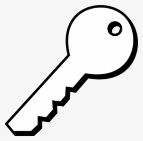 Key Clipart Black And White, HD Png Download, Free Download