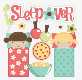 Slumber Party Sleepover Party Clipart Wikiclipart - Sleepovers Clipart, HD Png Download, Free Download
