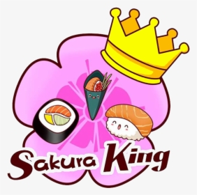 Sakura King Sushi - Sushi King, HD Png Download, Free Download