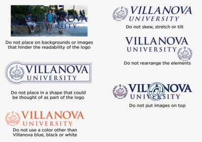 Logo Usage Requirements - Villanova University, HD Png Download, Free Download