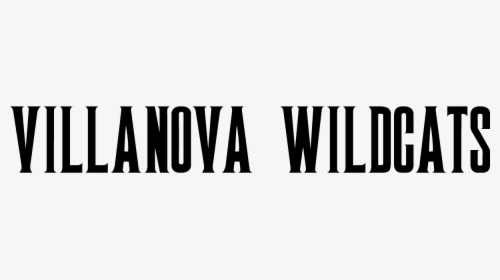 Villanova Wildcats - Villanova Logo Font, HD Png Download, Free Download