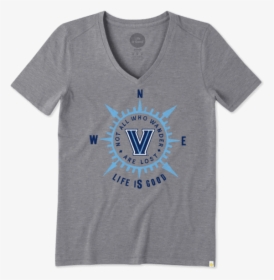 Women"s Villanova University Wander Compass Cool Vee - Florida Gator T Shirt, HD Png Download, Free Download