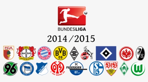 Bundesliga Team Logos 2017, HD Png Download, Free Download