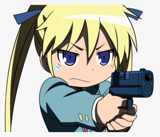 Personagem De Anime Com Arma , Png Download - Free Fire Versão Anime, Transparent Png, Free Download