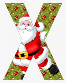 Ch B *✿* De Katia Artes Christmas Alphabet, Christmas - Santa Claus Alphabet Letters, HD Png Download, Free Download
