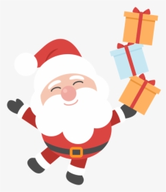 Papai Noel - Pere Noel Et Cadeaux, HD Png Download, Free Download
