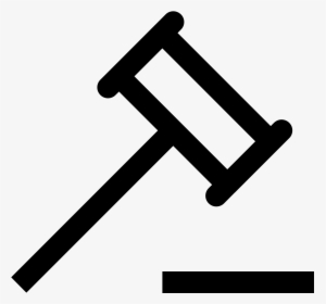 Law Drawing Simple - Png Cross Sword Icon, Transparent Png, Free Download