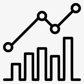 Growth Icon Png White , Png Download - Statistics Icon Png Transparent, Png Download, Free Download