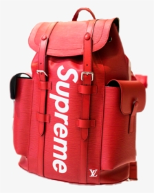 #vuitton #supreme #gucci #bag #bags #ftestickers #tumblr - Supreme X Louis Vuitton Bag, HD Png Download, Free Download