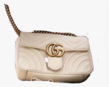 #gucci #aesthetic #white #bags - Shoulder Bag, HD Png Download, Free Download