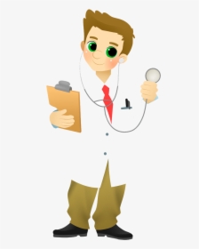 Doctor Physician Free Content Clip Art Transparent - Transparent Background Doctor Clipart Png, Png Download, Free Download