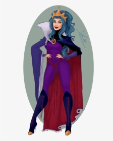 Evie Sure As Hell Got Her Sense Of Style From Her Mom - Descendants Evie Concept Art, HD Png Download, Free Download