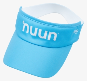 Light Blue Visor With White Nuun Logo On The Front - Baseball Cap, HD Png Download, Free Download